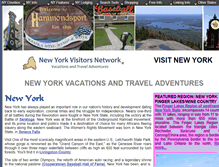 Tablet Screenshot of newyorkvisitorsnetwork.com